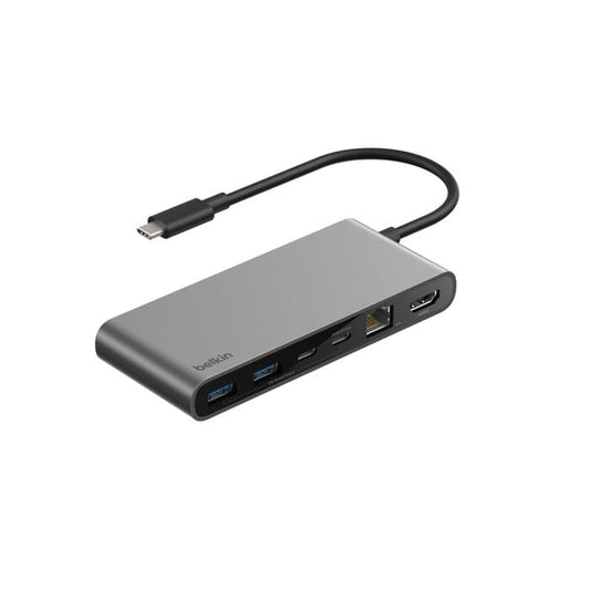 Belkin 8-Port USB-C Hub with 2.5Gb Ethernet - Space Grey