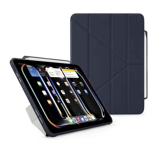 Pipetto iPad Pro 11 (2024) Origami No3 Pencil Case - Dark Blue