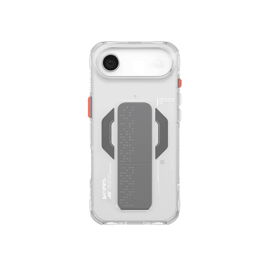SKINARMA HAXA Mag-Charge iPhone Air with Grip-Stand - Clear