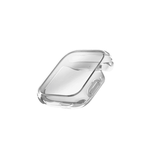 UNIQ GARDE HYBRID WATCH CASE WITH SCREEN PROTECTION 46MM - CLEAR