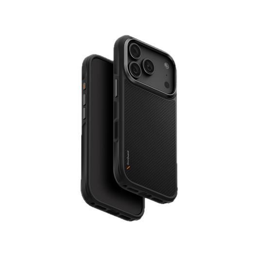 UNIQ HYBRID IPHONE 18 PRO MAGCLICK CHARGING KEVA - CARBON BLACK