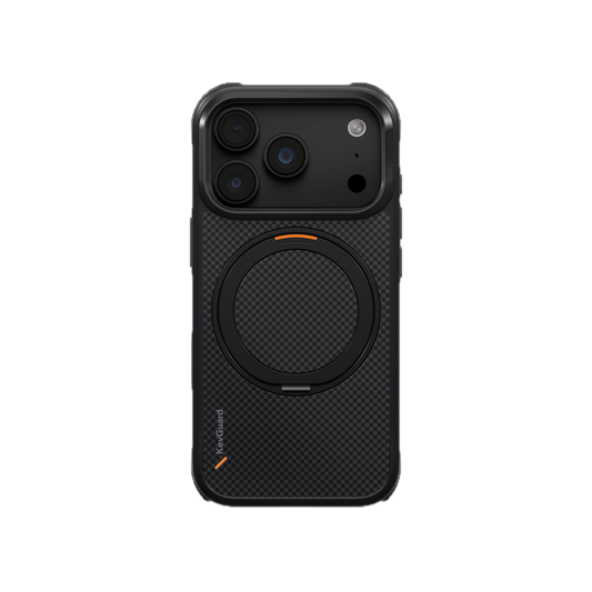 UNIQ HYBRID IPHONE 18 PRO MAGCLICK CHARGING KEVA MŌV - CARBON BLACK