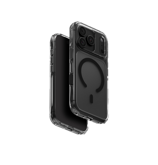 UNIQ HYBRID IPHONE 18 PRO MAGCLICK CHARGING LIFEPRO XTREME - TINTED SMOKE