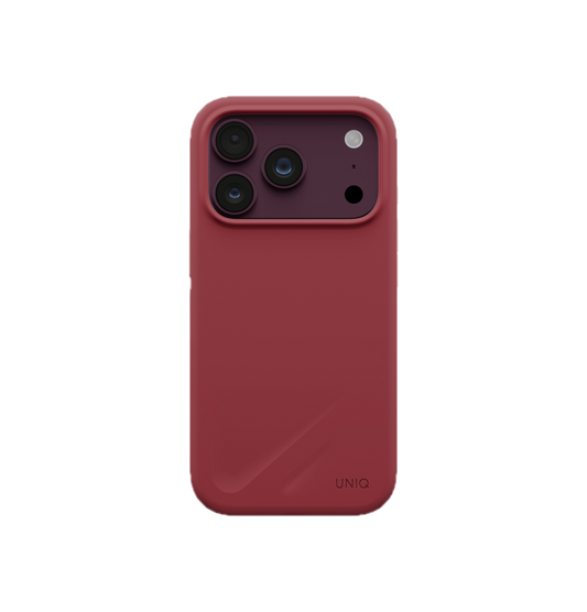 UNIQ HYBRID IPHONE 18 PRO MAGCLICK CHARGING LINO - CRANBERRY RED