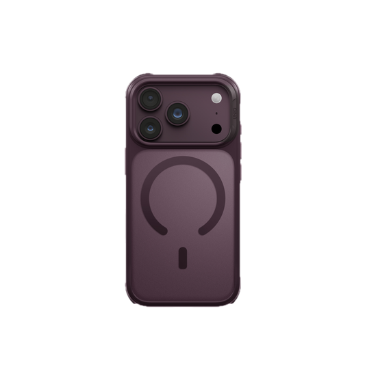 UNIQ HYBRID IPHONE 18 PRO MAGCLICK CHARGING VEREN (AF) - BURGUNDY FROST
