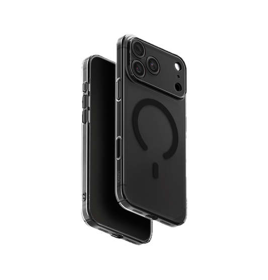 UNIQ HYBRID IPHONE 18 PRO MAX MAGCLICK CHARGING AIRSUIT - GLOSSY SMOKE