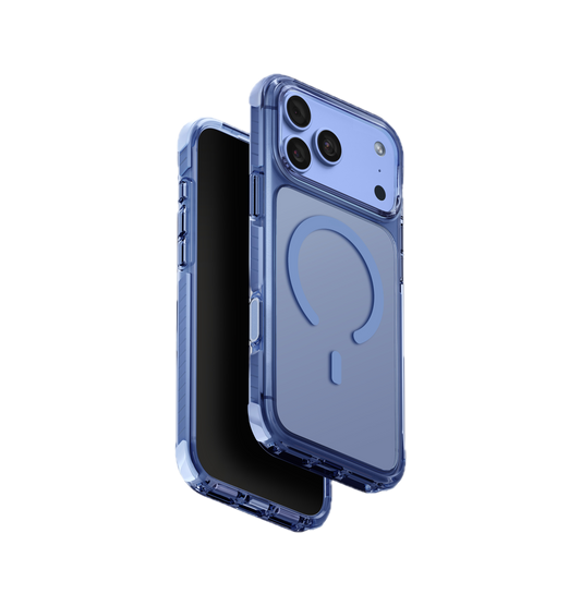 UNIQ HYBRID IPHONE 18 PRO MAX MAGCLICK CHARGING COMBAT - POLAR BLUE