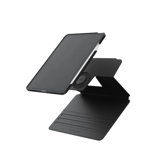 Uniq Rovus Snapmount Magnetic 360 Rotating Detachable Case for iPad Air 11"|10.9" (2024 | 2022/20) - Black