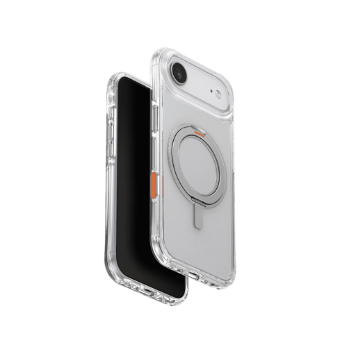 جراب UniQ Swivix بحامل دوّار 360 درجة لهاتف iPhone Air - شفاف