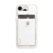 حامل بطاقات Spigen MagSafe طراز Ultra Hybrid (MagFit) - شفاف بالكامل