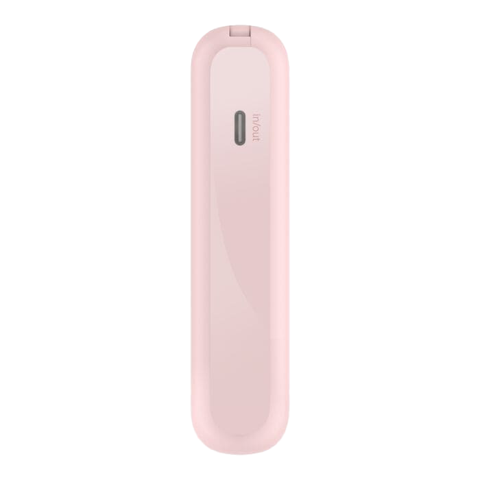 باور بنك Belkin BoostCharge بسعة 10,000 مللي أمبير مع كابل USB-C مدمج بقدرة 20 واط - وردي