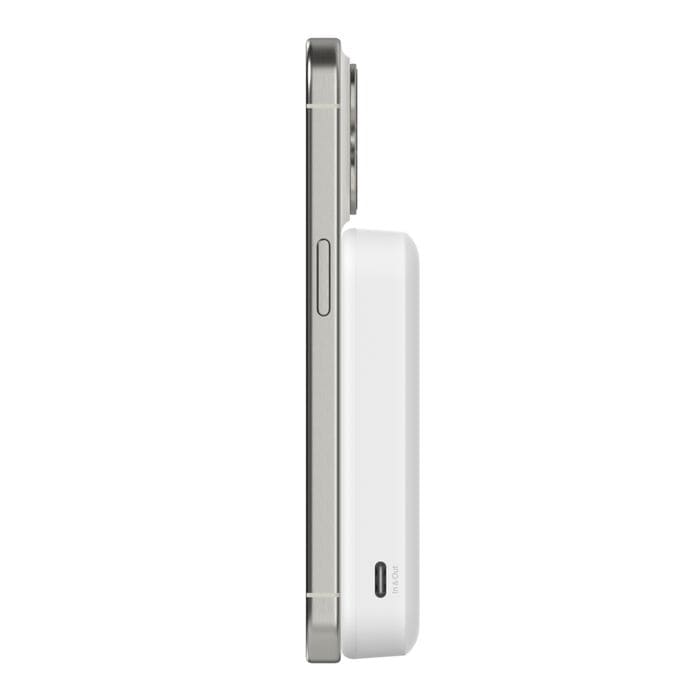 Belkin BoostCharge Pro Magnetic Power Bank with Qi2 15W 8K - White