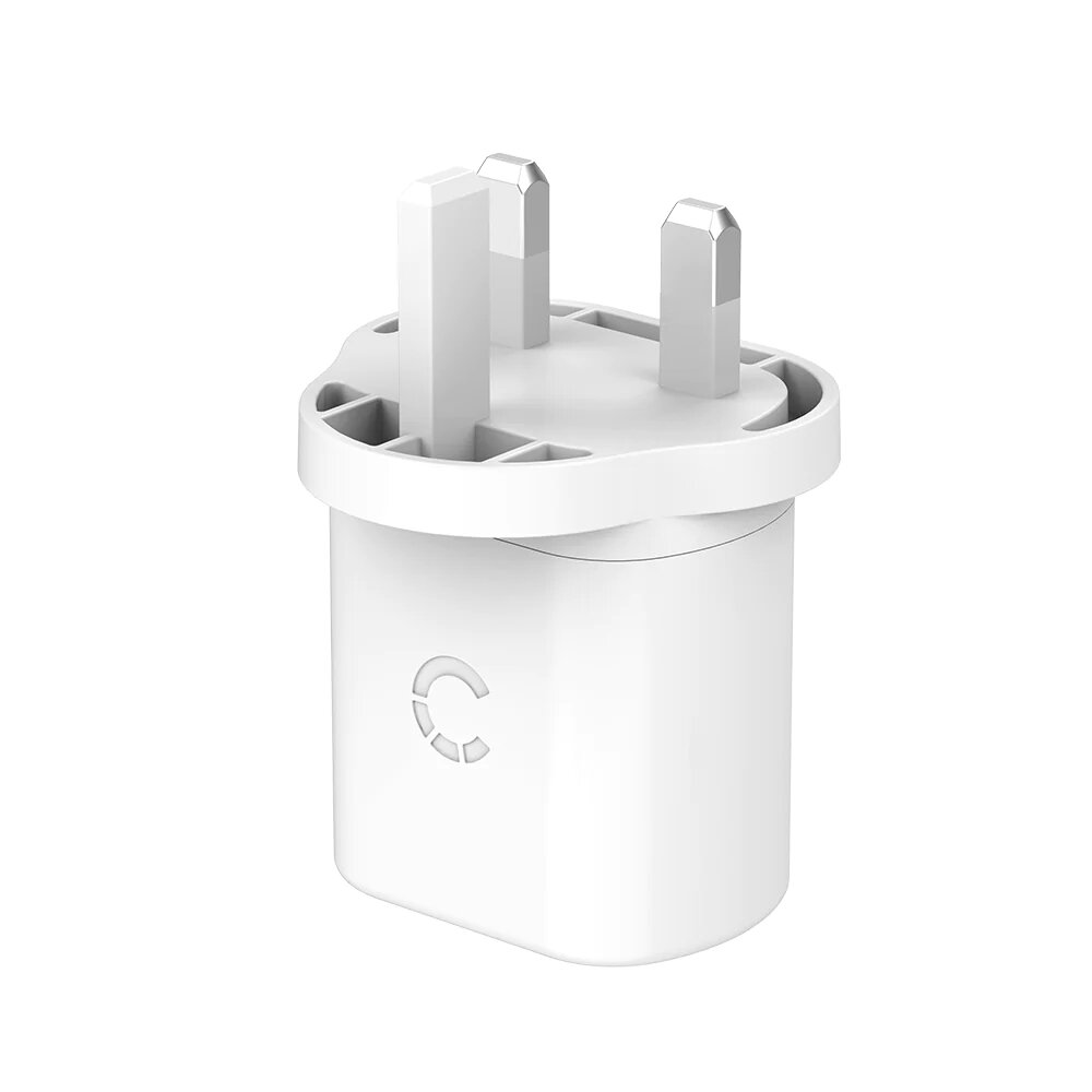 شاحن حائط Cygnett بقدرة 20 واط وتقنية USB-C PD - أبيض