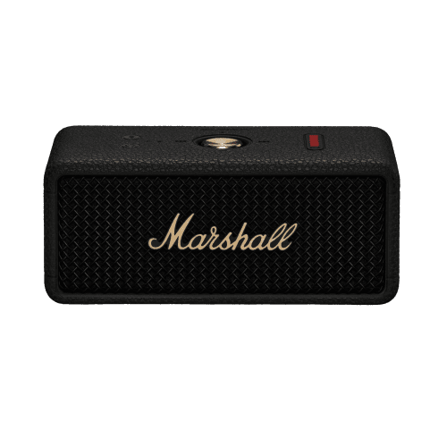 Marshall Emberton III Portable Bluetooth Speaker - Black And Brass