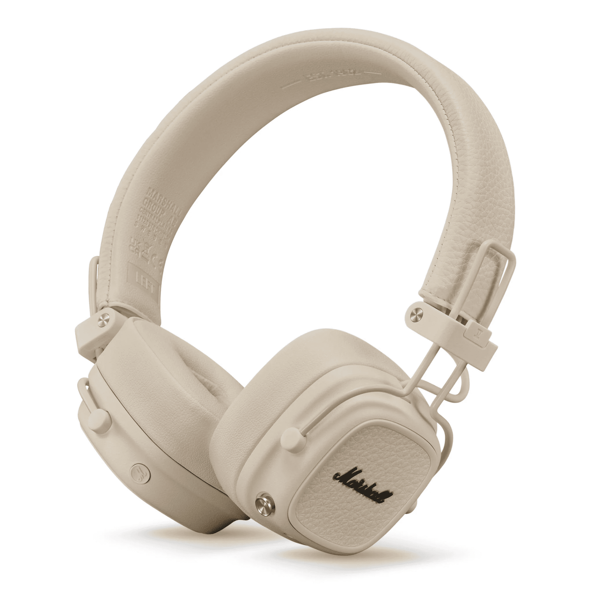 Marshall Major V On-Ear Wireless Headphones - Cream
