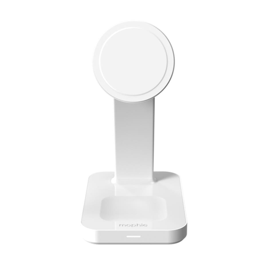 Mophie snap+ 3-in-1 wireless charge stand Qi2 - White