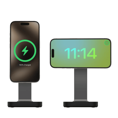 Mophie Snap+ Charging Stand & Pad — حامل ووسادة شحن لاسلكية ماغنتيك متعددة الاستخدامات