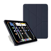 غطاء Pipetto الأصلي لجهاز iPad Pro 11 (2024) من Origami No1 - أزرق داكن