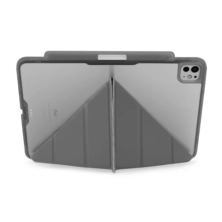 Pipetto iPad Pro 13 (2024) Origami No3 Pencil Case - Grey
