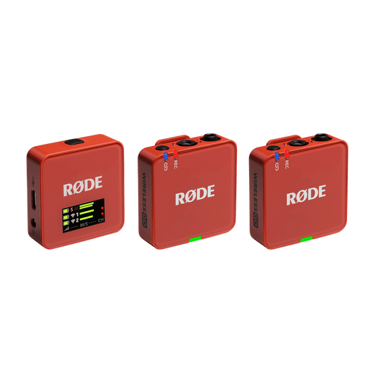 Rode Wireless GO (Gen 3) Compact Wireless Microphone System - Clay