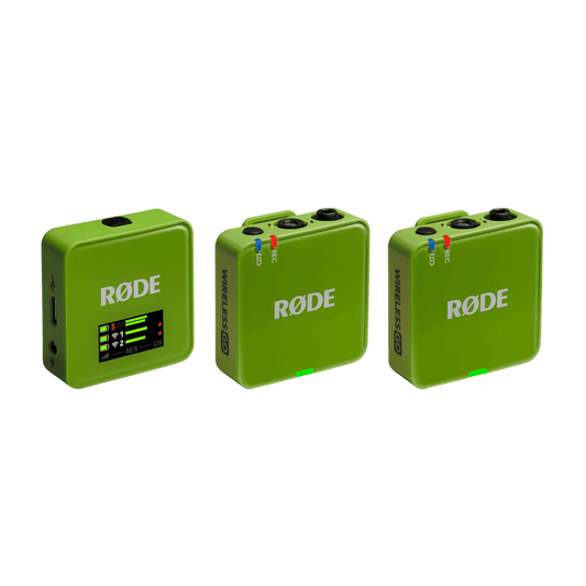 Rode Wireless GO (Gen 3) Compact Wireless Microphone System - Green