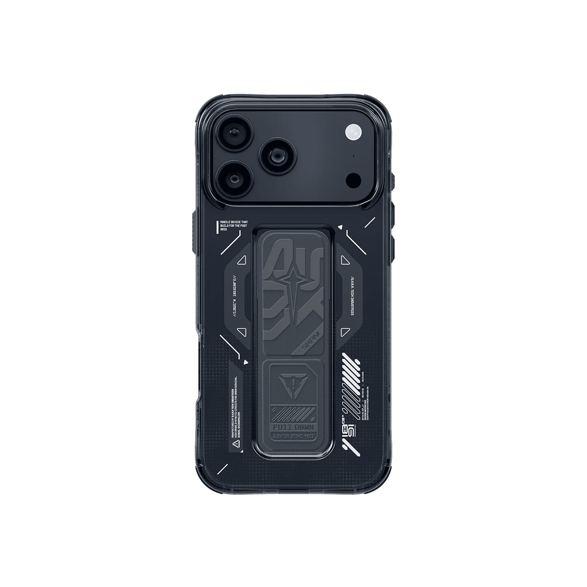 SKINARMA HELIO Mag-Charge iPhone 17 Pro Max with Grip-Stand - GRAPHITE
