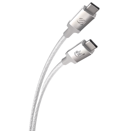 Scosche StrikeLine USB4 High-Performance Braided Charge & Sync Cable 4ft ( 1.2m ) - White