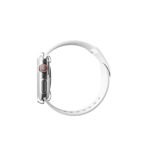 UNIQ GARDE HYBRID WATCH CASE WITH SCREEN PROTECTION 46MM - CLEAR