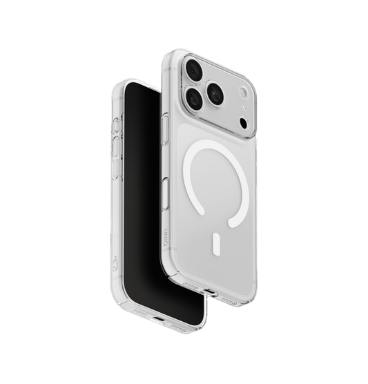 UNIQ HYBRID IPHONE 18 PRO MAGCLICK CHARGING AIRSUIT - GLOSSY CLEAR