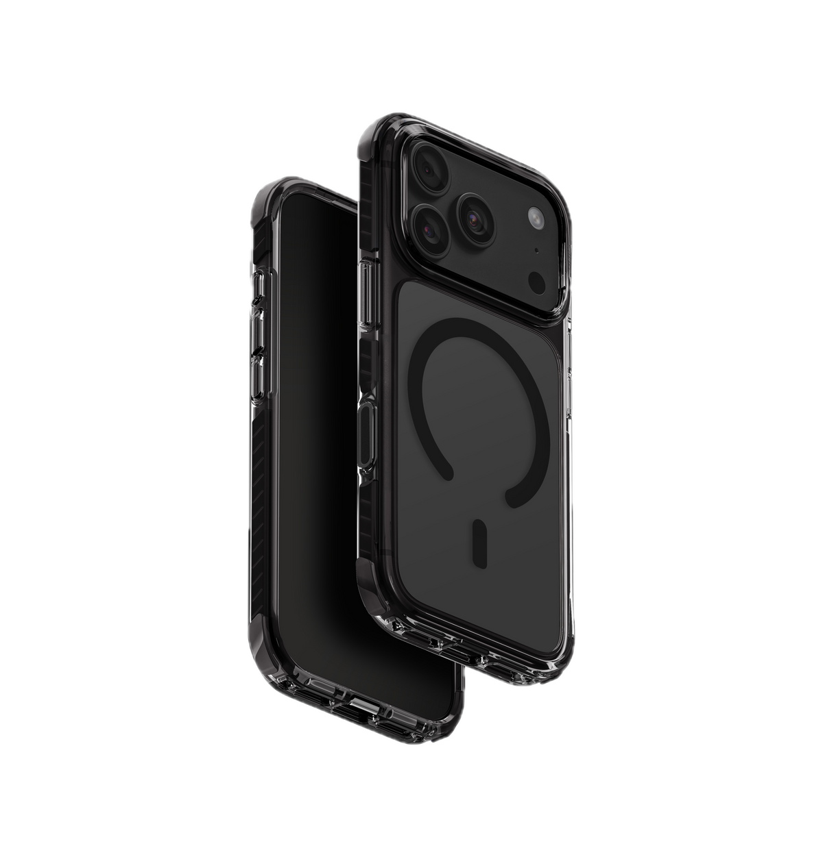 UNIQ HYBRID IPHONE 18 PRO MAGCLICK CHARGING COMBAT - CARBON BLACK