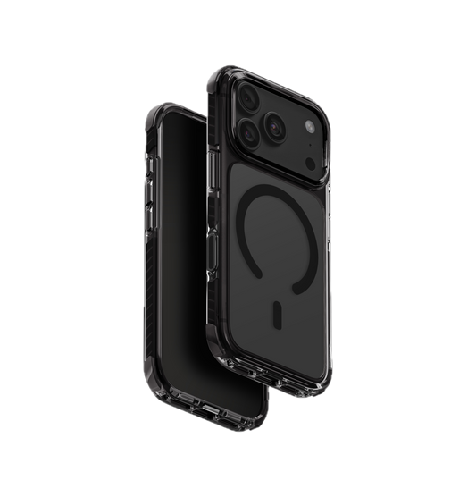 UNIQ HYBRID IPHONE 18 PRO MAGCLICK CHARGING COMBAT - CARBON BLACK