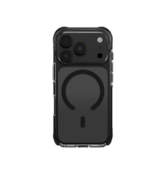 UNIQ HYBRID IPHONE 18 PRO MAGCLICK CHARGING COMBAT - CARBON BLACK