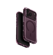UNIQ HYBRID IPHONE 18 PRO MAGCLICK CHARGING COMBAT - DEEP BURGUNDY