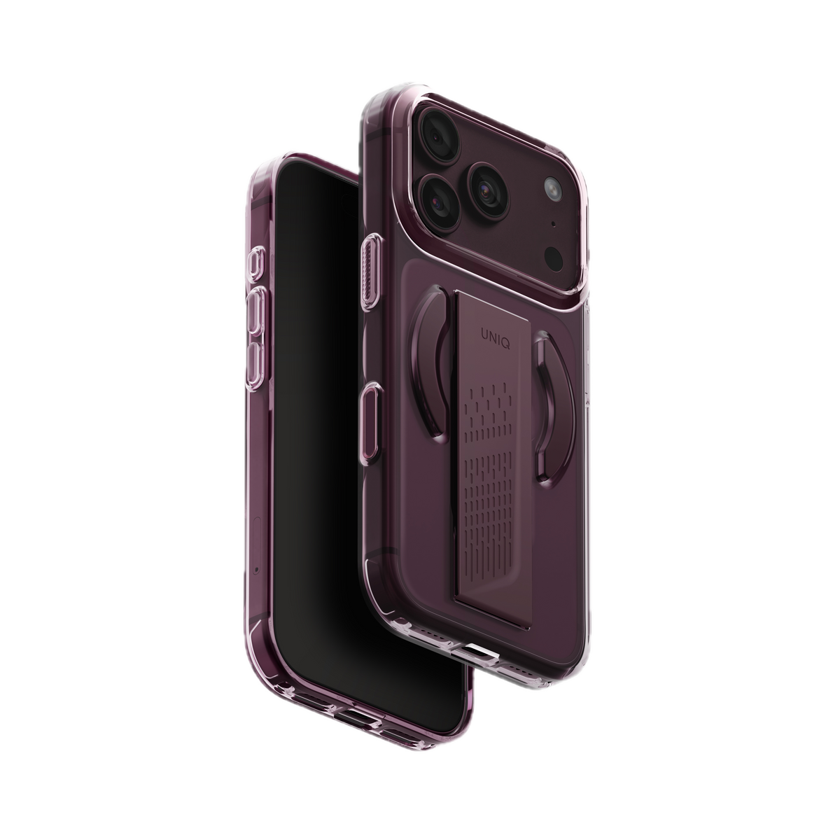 UNIQ HYBRID IPHONE 18 PRO MAGCLICK CHARGING HELDRO AIR - VELVET BURGUNDY
