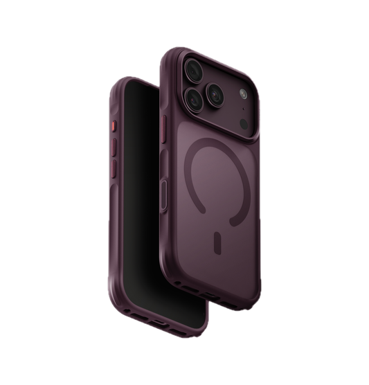 UNIQ HYBRID IPHONE 18 PRO MAGCLICK CHARGING VEREN (AF) - BURGUNDY FROST