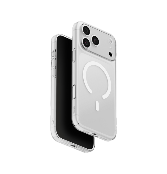 UNIQ HYBRID IPHONE 18 PRO MAX MAGCLICK CHARGING AIRSUIT - GLOSSY CLEAR