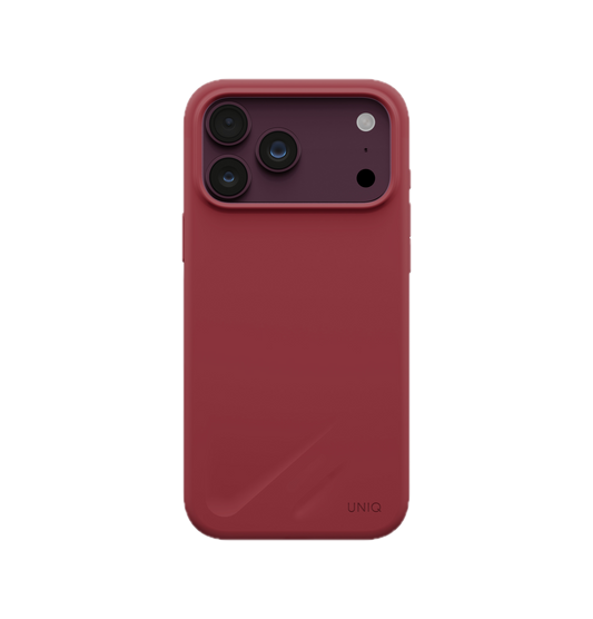 UNIQ HYBRID IPHONE 18 PRO MAX MAGCLICK CHARGING LINO - CRANBERRY RED