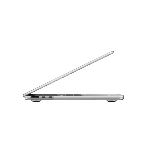 جراب UNIQ CLARO لجهاز MacBook Air مقاس 13 بوصة (M2-M4) – شفاف كريستالي