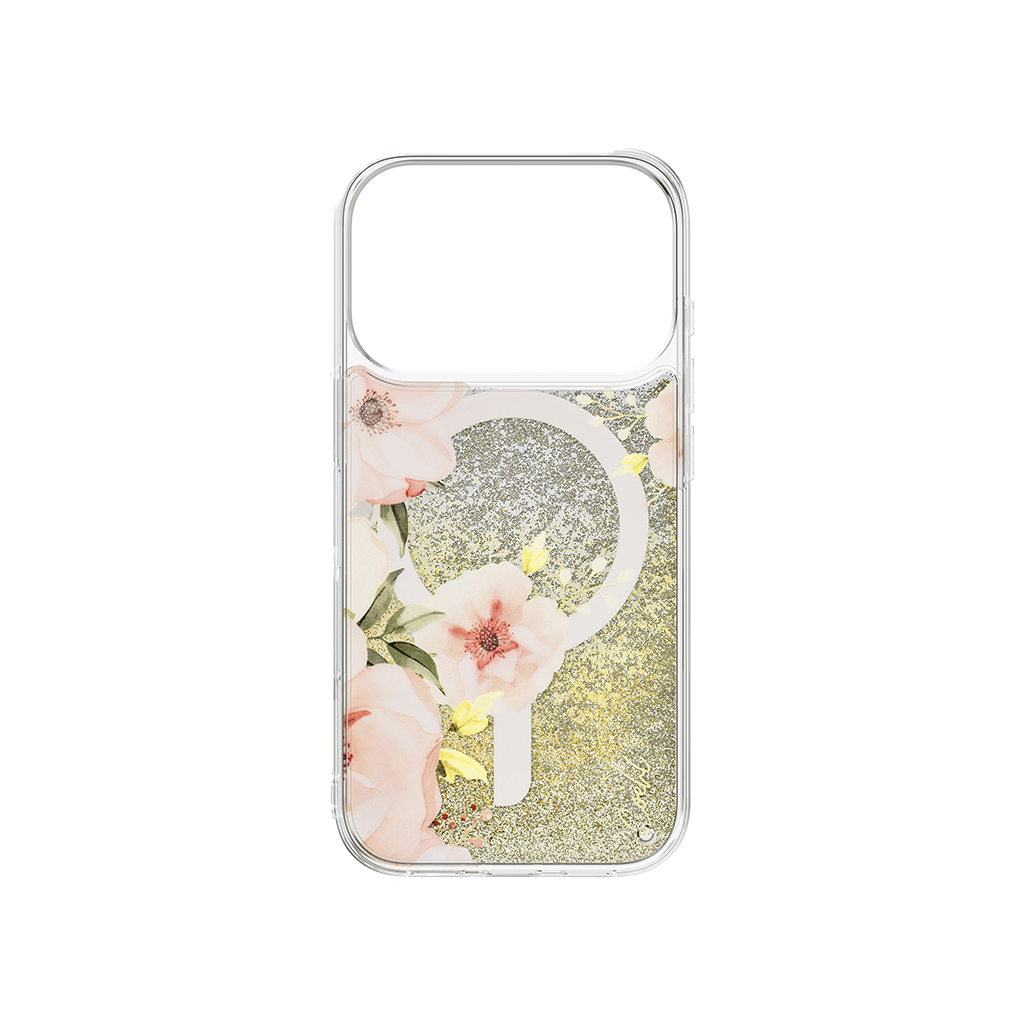 Uniq Coehl FLEURETTE iPhone 17 Pro MagClick Magnetic Charging Compatible - Spring Blossom