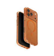 جراب UniQ Combat ثلاثي الطبقات للحماية لهاتف iPhone 17 Pro Max - برتقالي