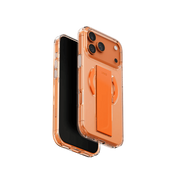 Uniq Heldro Air Slim FlexGrip Case with Magnetic Charging for iPhone 17 Pro Max - Volt Orange