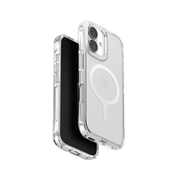 جراب UniQ LifePro Xtreme الهجين النحيف المقاوم لبصمات الأصابع والمتوافق مع MagClick لهاتف iPhone 17 - شفاف