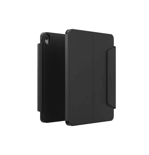 Uniq Rovus Snapmount Magnetic 360 Rotating Detachable Case for iPad 11” A16 (2025) & 10.9” 10th Gen (2022) - Black