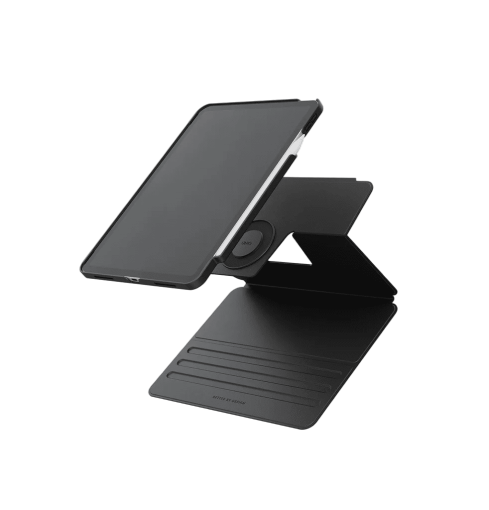 Uniq Rovus Snapmount Magnetic 360 Rotating Detachable Case for iPad 11” A16 (2025) & 10.9” 10th Gen (2022) - Black