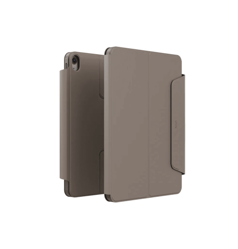 Uniq Rovus Snapmount Magnetic 360 Rotating Detachable Case for iPad 11” A16 (2025) & 10.9” 10th Gen (2022) - Gray