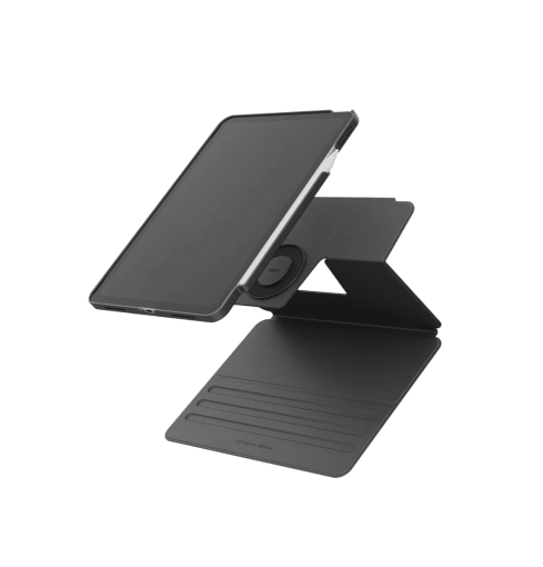 Uniq Rovus Snapmount Magnetic 360 Rotating Detachable Case for iPad 11” A16 (2025) & 10.9” 10th Gen (2022) - Gray
