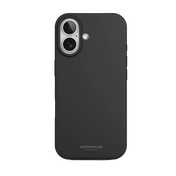 جراب Vonmahlen من السيليكون الناعم لهاتف iPhone 17 - أسود