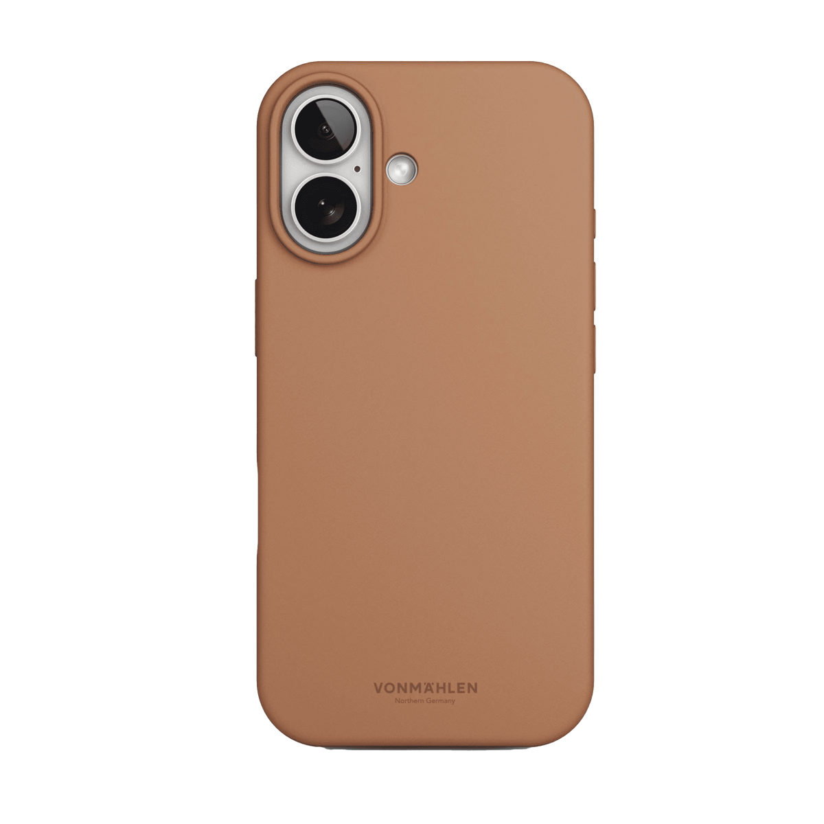جراب Vonmahlen من السيليكون الناعم لهاتف iPhone 17 - كريمي