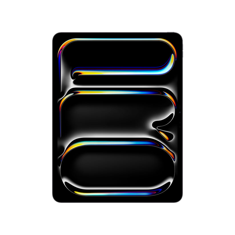 Front display view of the Apple iPad Pro M5 13-inch Wi-Fi 2TB Nano-texture Space Black at Tradeline.