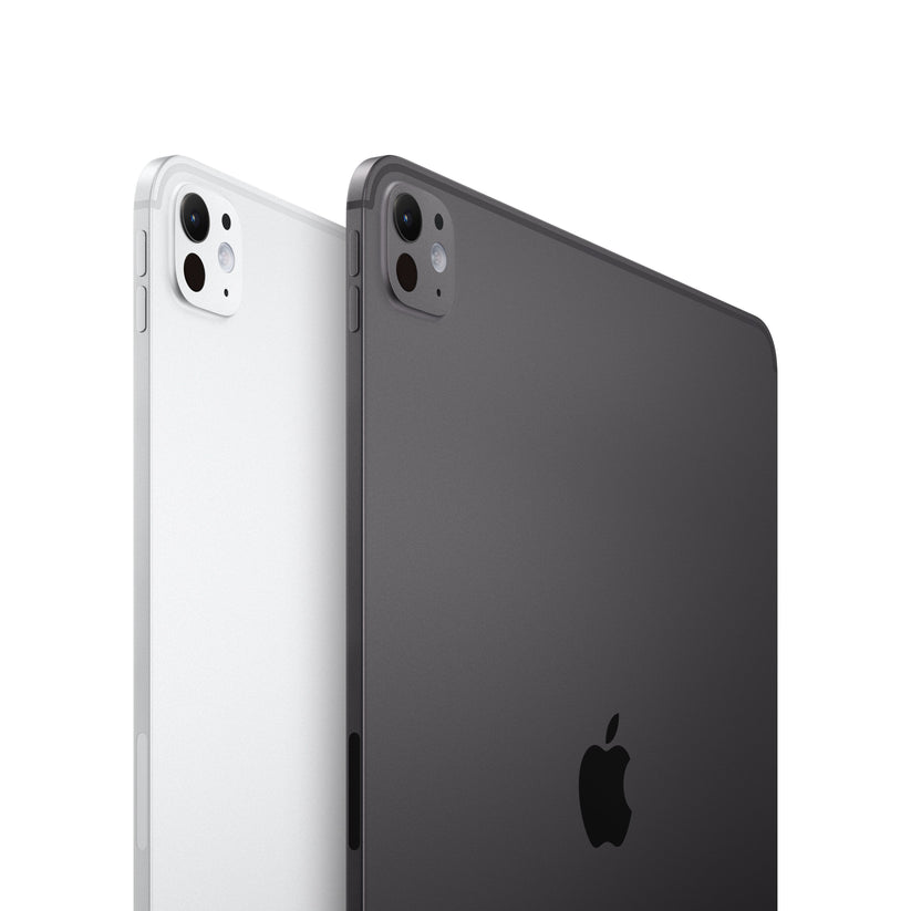 Rear view showing Space Black color on Apple iPad Pro M5 13-inch Wi-Fi 2TB Nano-texture at Tradeline Egypt.